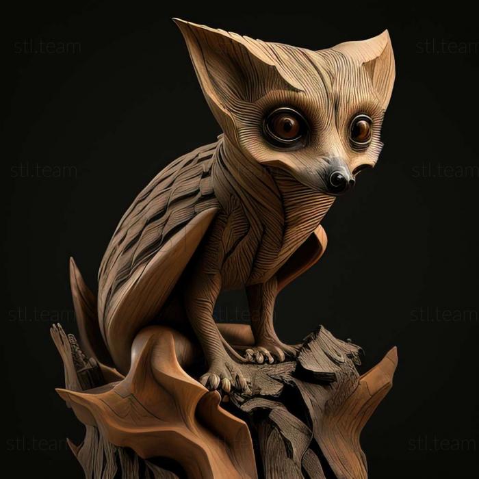 3D model Lepilemur scottorum (STL)